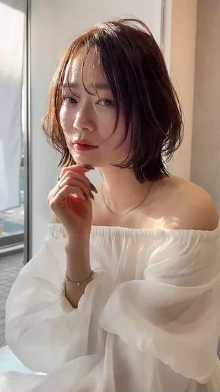 ミディアム ✂ショート・ボブ専門 顔型診断✂奥田裕仁のヘアスタイル