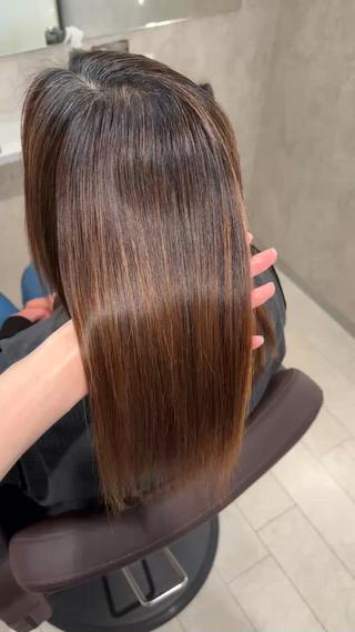 セミロング カラー 🌫Number. ヤマダ ユウタのヘアスタイル