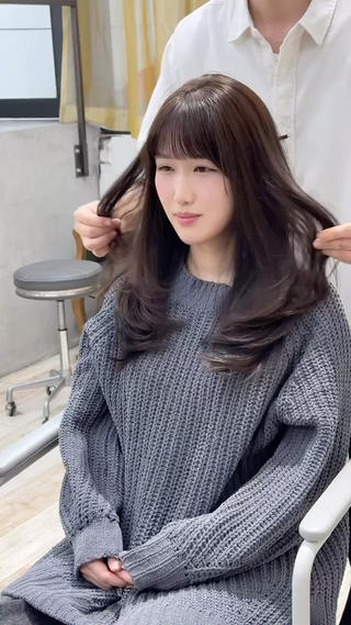 艶髪レイヤーカット