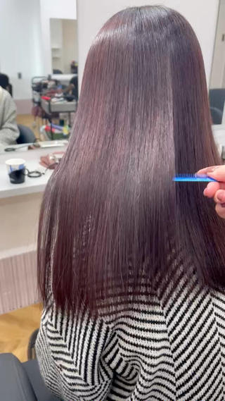 #バイオレット#髪質改善#リンゴ幹細胞培養液トリートメント 