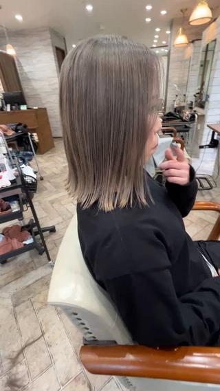 ハイライト履歴を活かしたヘイリーボブ 