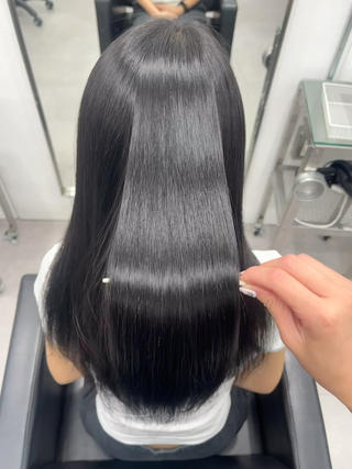 髪質改善ストレート 