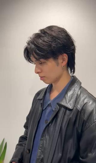 人気急上昇中！
フェザーパーマ
ニュアンスよりの強さも人気です！！ 