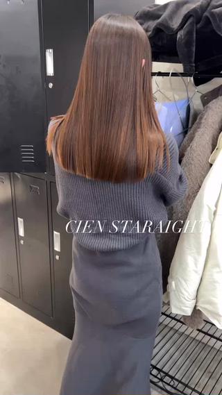 ロング 💎【髪質改善カラー 艶髪×縮毛矯正】💎のヘアスタイル