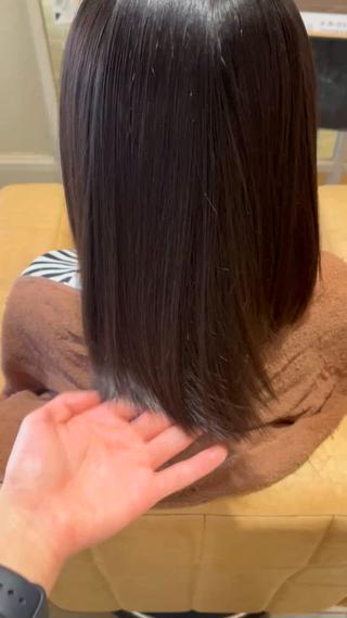 ミディアム 中山 響希のヘアスタイル