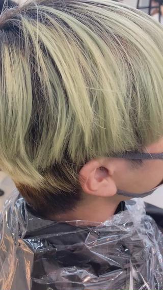 ブリーチなしでビビットバイオレット
最高に発色が良き○ 