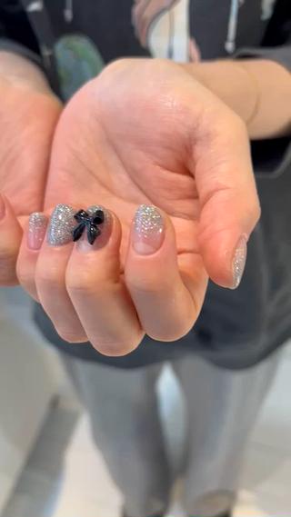 ネイル 🎀チーク/ちゅるん 🫧chisa🎀のネイルデザイン