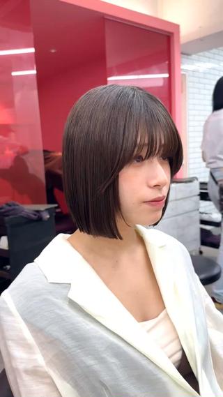 ショート カラー 🌹艶ボブの達人🌹 SYOHEIのヘアスタイル