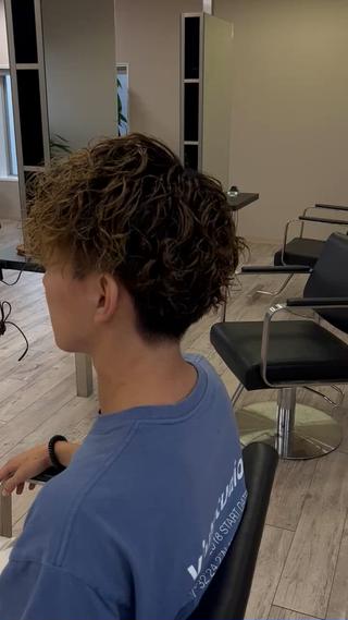 スパイラルパーマ 