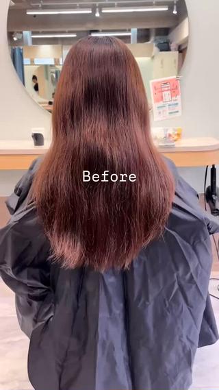 ショート #レイヤー#艶カラー Natsuのヘアスタイル