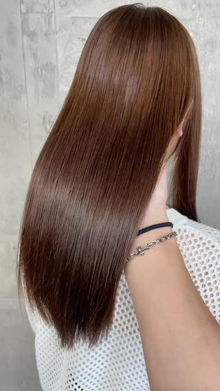 ロング カラー パーマ 江上拓郎/ショート /酸性ストレートのヘアスタイル