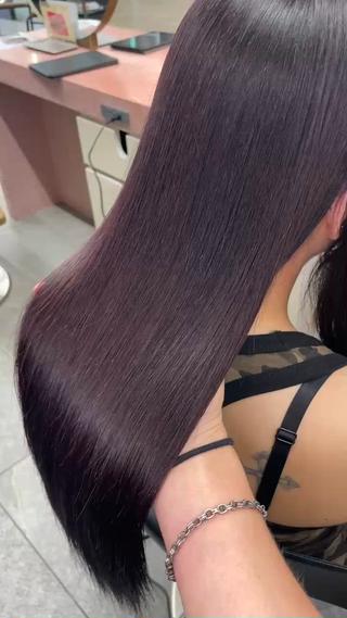 ロング カラー パーマ 江上拓郎/ショート /酸性ストレートのヘアスタイル