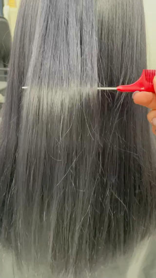 Before ブリーチ1回
After ラベンダーグレージュ×髪質改善トリートメント