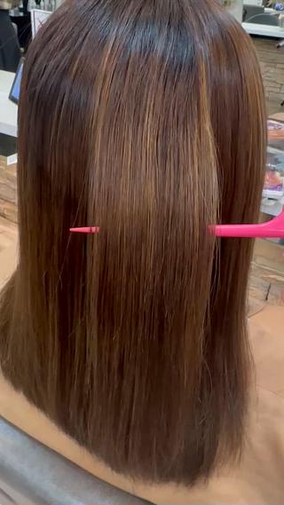 ミディアム sato ayaka ｜透明感カラー🫧のヘアスタイル