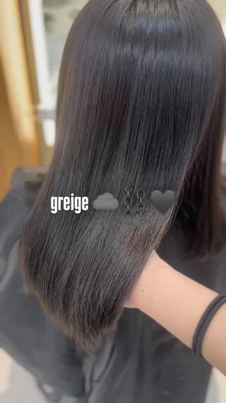 ミディアム ‎🤍透明感×ツヤ髪 / Saki‎🤍のヘアスタイル