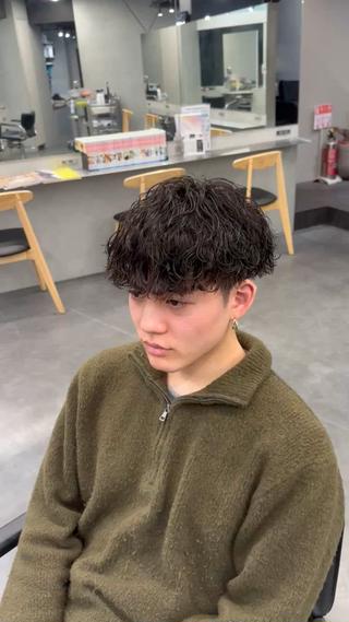 パーマ メンズ 川口 翔太郎（fifth）のヘアスタイル