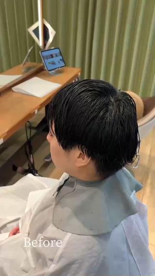 ショート メンズ 洛樹 /海外風ヘアー /フェード/パーマのヘアスタイル