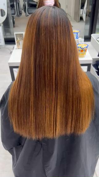 ロング 名古屋／似合わせ カット／カラー🫧のヘアスタイル