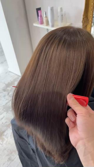 ロング Esprit de Solidarite所属・川瀬 夢来のヘアスタイル