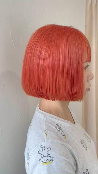 ショート 美容室FaB千葉店所属・千葉ハイトーンカラー KASUMIのヘアスタイル