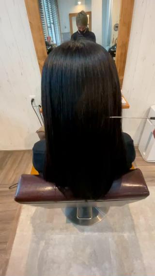 ロング 小阪 将司のヘアスタイル