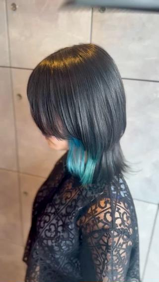 ミディアム カラー Lani5710所属・🎀ハイトーン・艶 カラー HANA🎀のヘアスタイル