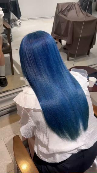 ロング カラー Lani5710所属・🎀ハイトーン・艶 カラー HANA🎀のヘアスタイル