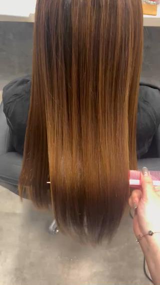 トリートメントでツヤサラに