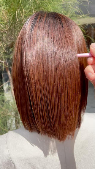 ボブカット×髪質改善トリートメント 