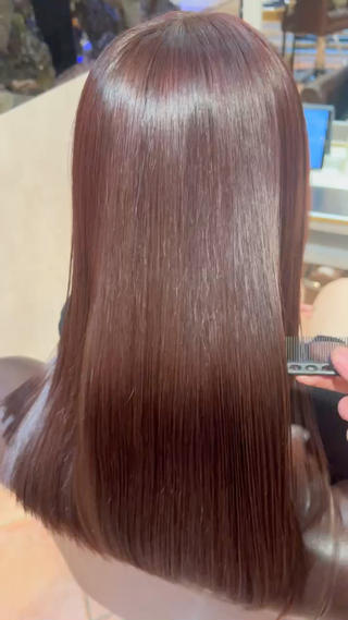 ロング カラー パーマ ヘアアレンジ キッズ ✨艶髪✨透明感✨ 山内大樹のヘアスタイル