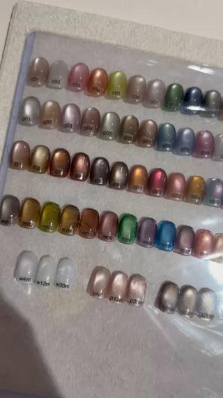 #マグネットネイル 