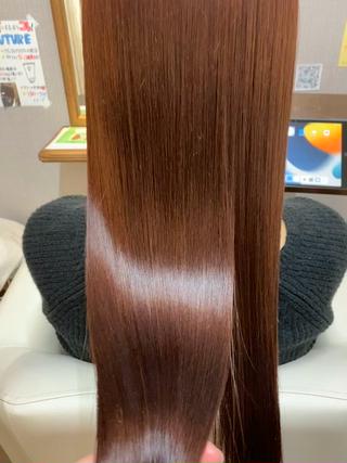 髪の状態に合わせた栄養分もしっかりと入れてツヤツヤな髪になりました！ 