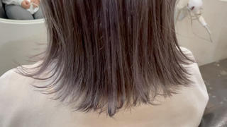 ラベンダーグレージュ
紫が配合されているので、黄味を抑えて色落ちしてくれるので長持ちしてくれます 