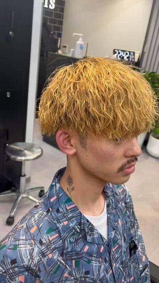 ブリーチ毛でもここまでしっかりかかります！
是非参考にしてみてください 