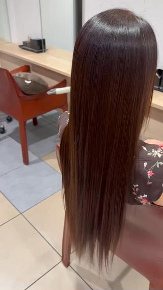 ロング 縮毛矯正特化サロン voyage所属・voyage 森住宏輝のヘアスタイル