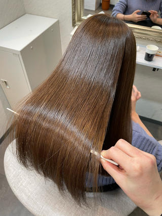 ロング 髪質改善/縮毛矯正 アンナ🍊のヘアスタイル