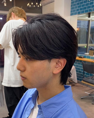 ショート パーマ メンズ JINKIメンズ特化 メンズカットパーマのヘアスタイル