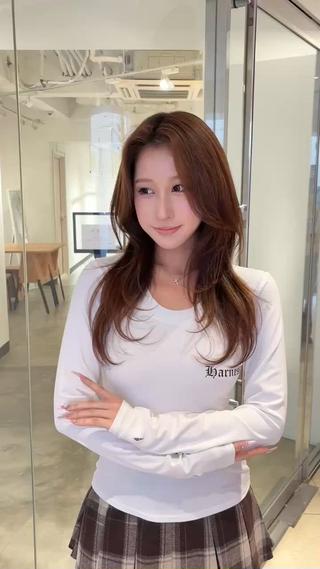 ロング カラー ‪‪❤︎‬韓国レイヤ ー❤︎/saraのヘアスタイル