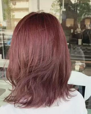 ミディアム 🫧艶髪カラー🫧 森本くるみのヘアスタイル