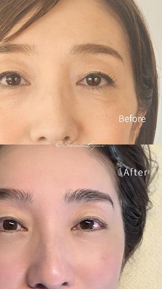 \ 眉と肌で印象チェンジ /
1年半ほど通ってくださっているお客さまのBeforeAfter。

ハリウッドブロウリフトで
やや細めな眉から艶やかなボリューム眉に。

新しく始まったフェイシャルエステ
“水光白玉カクテル導入トラネキサム酸×グルタチオン”
で攻めの肌育。
エレクトロポレーションによる有効成分導入で気付けば肝斑やくすみが一掃！

当サロンでは
ご年齢やライフスタイル
お悩みにあわせて
都度カウンセリングを行いながら
トレンドをほどよく取り入れた
効果的なお手入れをご提案しています。
お気軽にご相談ください。
#多摩市 #眉毛サロン #ハリウッドブロウリフト #フェイシャルエステ  