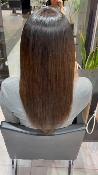 髪質改善トリートメントで柔らかくまとまりやすい質感に 