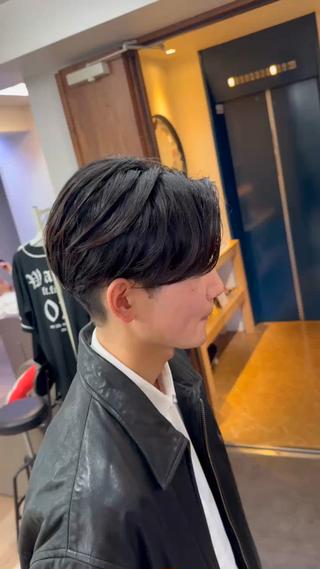 パーマ 優菜/ メンズパーマのヘアスタイル