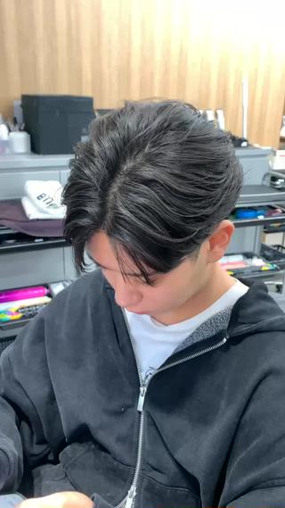 ショート パーマ ヘアアレンジ メンズ 💥メンズ特化美容師 "小林 海斗"💥のヘアスタイル