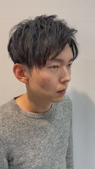 メンズ 梅田メンズカット 縮毛矯正中尾のヘアスタイル
