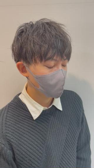 メンズ 梅田メンズカット 縮毛矯正中尾のヘアスタイル