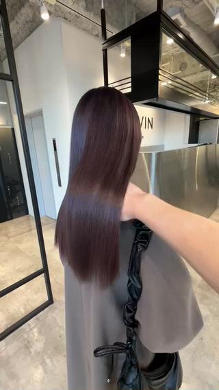 ロング カラー 柔らかbeige モトキのヘアスタイル