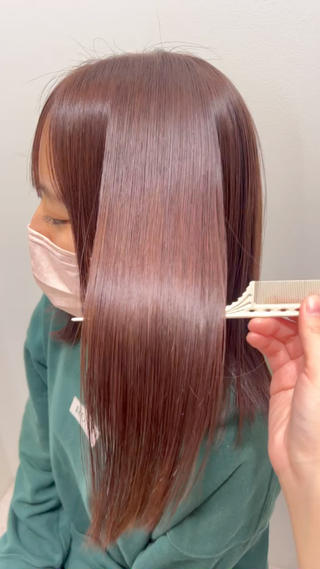 ロング カコ/レイヤーカット ヘアアレンジのヘアスタイル