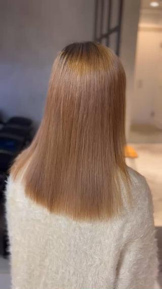 セミロング しずく🤍🧸 / fifthパーマのヘアスタイル