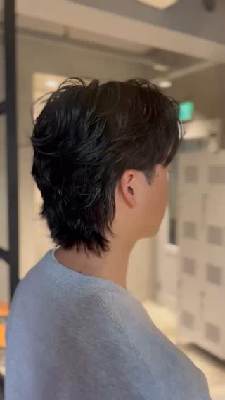 パーマ メンズ しずく🤍🧸 / fifthパーマのヘアスタイル