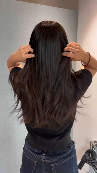 ロング カラー misuzu/名古屋 /酸性ストレートのヘアスタイル